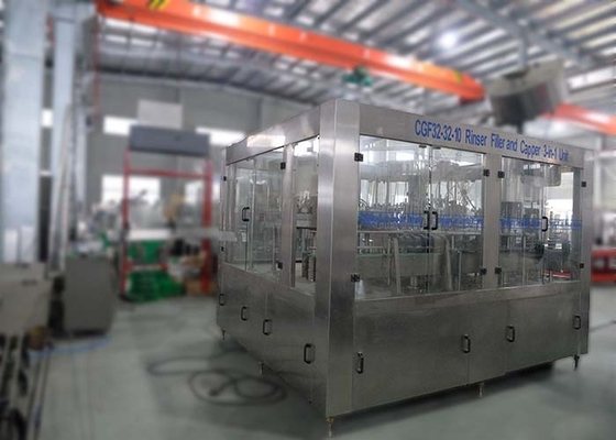 중국 높은 정밀도 벨브 자동적인 물 충전물 기계, 물병 보충물 기계 JR-BGF40-40-10 협력 업체