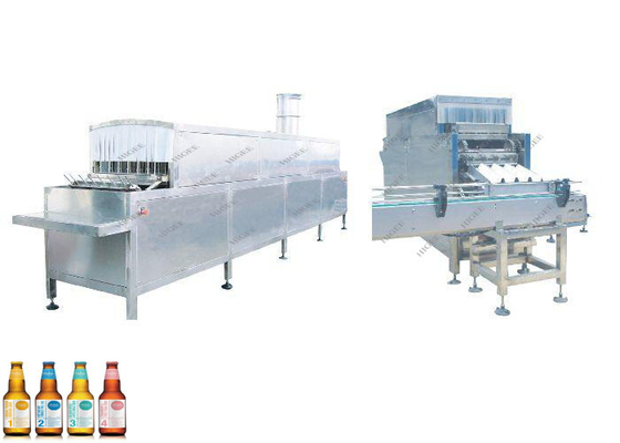 중국 맥주 자동적인 병 세탁기 2.2KW 협력 업체