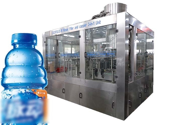 중국 자동적인 작은 플라스틱 병 충전물 기계는 청량 음료/음료 채우는 장비를 탄화시켰습니다 협력 업체