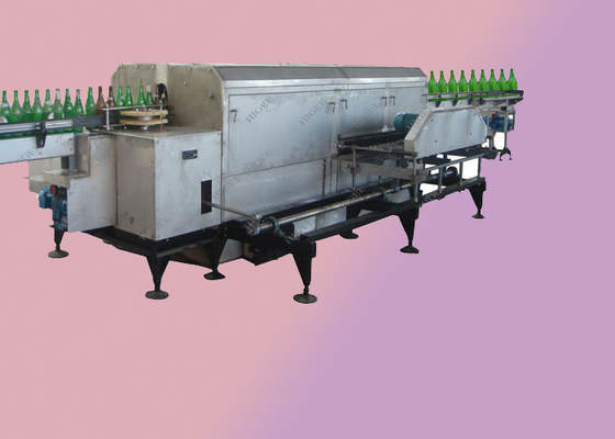 중국 포도주/맥주 자동적인 유리병 세탁기 기계적인 몬 5000-9000BHP 수용량 협력 업체