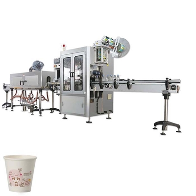 중국 Higee cup wholesale shrink sleeve labeling machine ice cream tubs shrink sleeve labeling machine 협력 업체