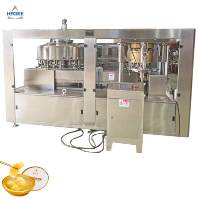 중국 통조림이 든 사발 타입 제비집 액 충전과 시밍기 음료수 기계류 순환 라벨태그기계 협력 업체
