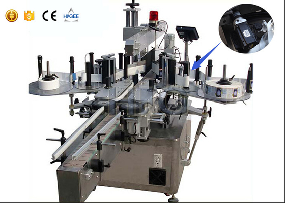 중국 두 배 옆 스티커 레테르를 붙이는 기계, 둥근/사각 병 레테르를 붙이는 기계  협력 업체