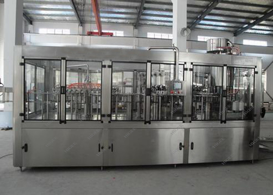 중국 4 1대의 오렌지 주스 음료 자동적인 청량 음료 충전물 기계 RCGGF18-12-16-5에 대하여 협력 업체