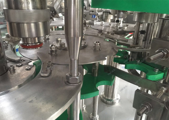중국 유리제 맥주 충전물 기계 병 충전물, 기술 맥주 통조림으로 만드는 장비 4.5kw 협력 업체