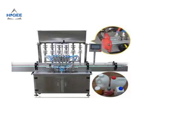 중국 SS 304 자동적인 기름 충전물 기계 주스 충전물 및 포장기 협력 업체