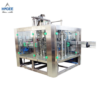 중국 1대의 액체 충전물 기계에 대하여 고정확도 식용수 충전물 기계/3 협력 업체